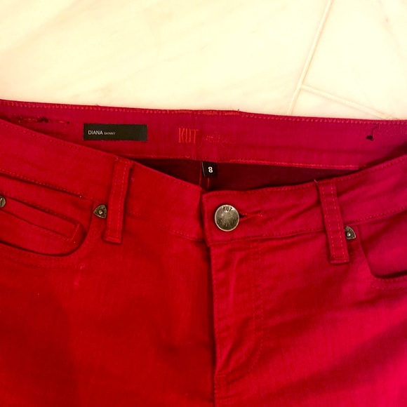 Kut from the Kloth  Diana jeans. Perfect condition, size 8 - Picture 2 of 3